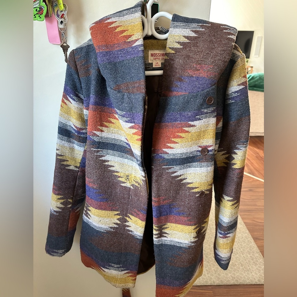 Winter/fall jacket with hoodie